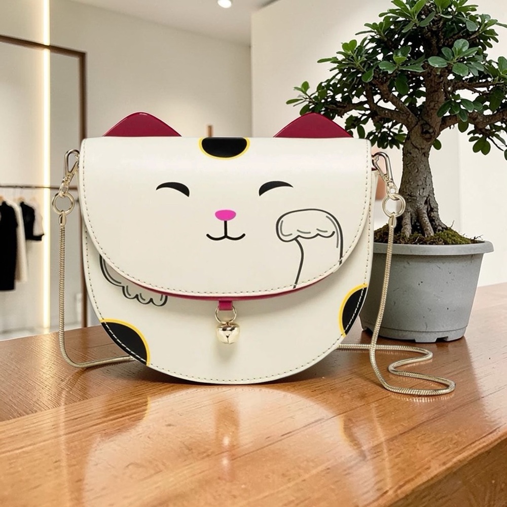 Kate Spade Fortune Cat Tonti Lucky Cat Crossbody
Bag Collector's Special